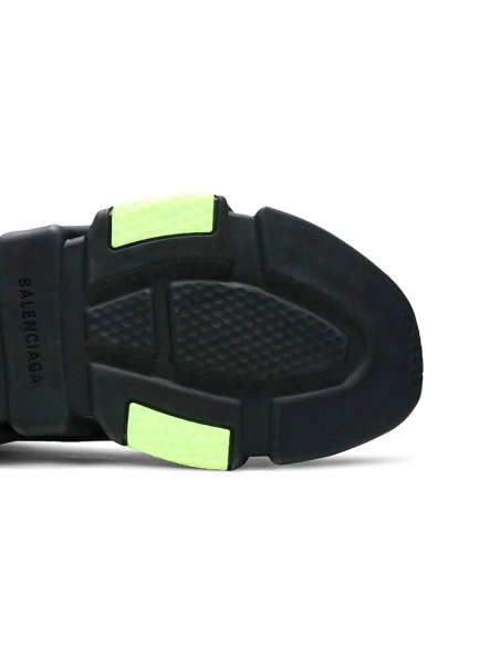 Balenciaga Speed Trainer Clear Sole Black Yellow Fluo,BALENCIAGA SPEED,BALENCIAGA