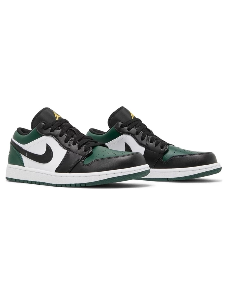 Air Jordan 1 Low Green Toe 553558 371,AIR JORDAN 1 LOW,Air Jordan