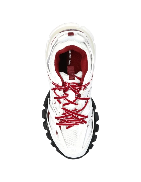 BALENCIAGA TRACK WHITE RED,BALENCIAGA TRACK,BALENCIAGA