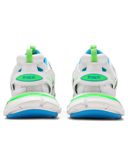 BALENCIAGA TRACK WHITE GREEN,BALENCIAGA TRACK,BALENCIAGA