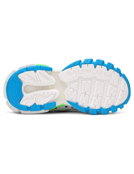 BALENCIAGA TRACK WHITE GREEN,BALENCIAGA TRACK,BALENCIAGA
