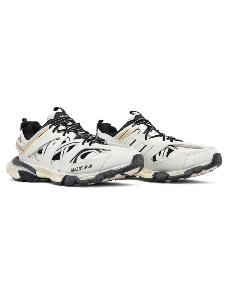 BALENCIAGA TRACK WHITE BLACK,BALENCIAGA TRACK,BALENCIAGA