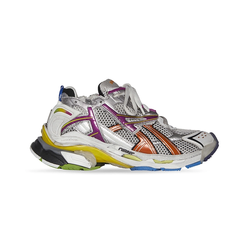 Balenciaga MENS RUNNER SNEAKER IN GREY,Balenciaga Runner,BALENCIAGA