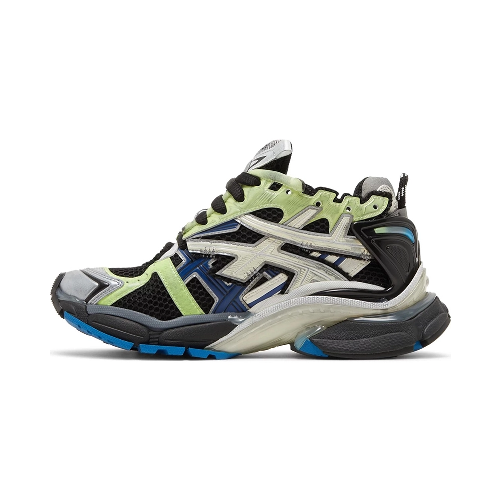 Balenciaga Runner Sneaker Grey Blue Green,Balenciaga Runner,BALENCIAGA
