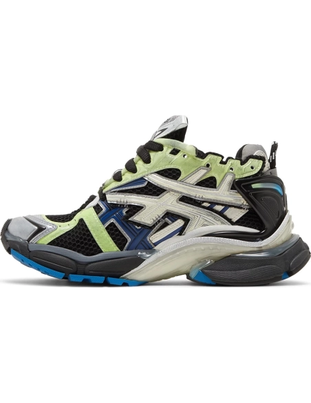 Balenciaga Runner Sneaker Grey Blue Green,Balenciaga Runner,BALENCIAGA