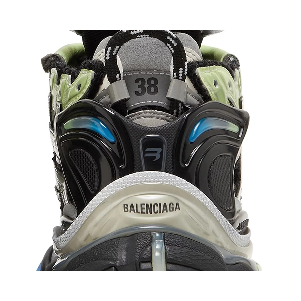 Balenciaga Runner Sneaker Grey Blue Green,Balenciaga Runner,BALENCIAGA