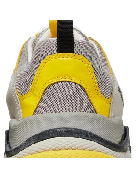 BALENCIAGA TRIPLE S GREY YELLOW,BALENCIAGA TRIPLE S,BALENCIAGA