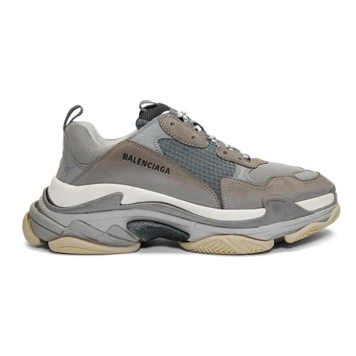 BALENCIAGA TRIPLE S GREY BLACK,BALENCIAGA TRIPLE S,BALENCIAGA