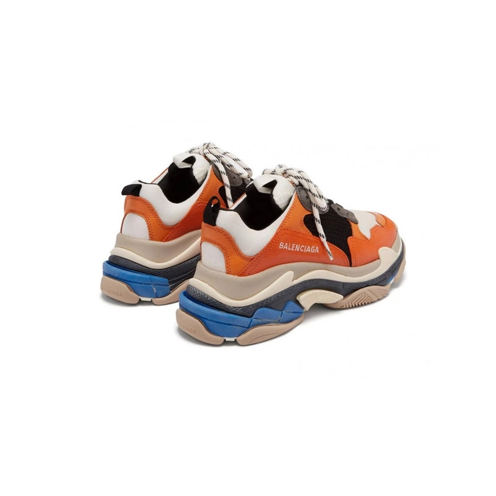 BALENCIAGA TRIPLE S ORANGE,BALENCIAGA TRIPLE S,BALENCIAGA