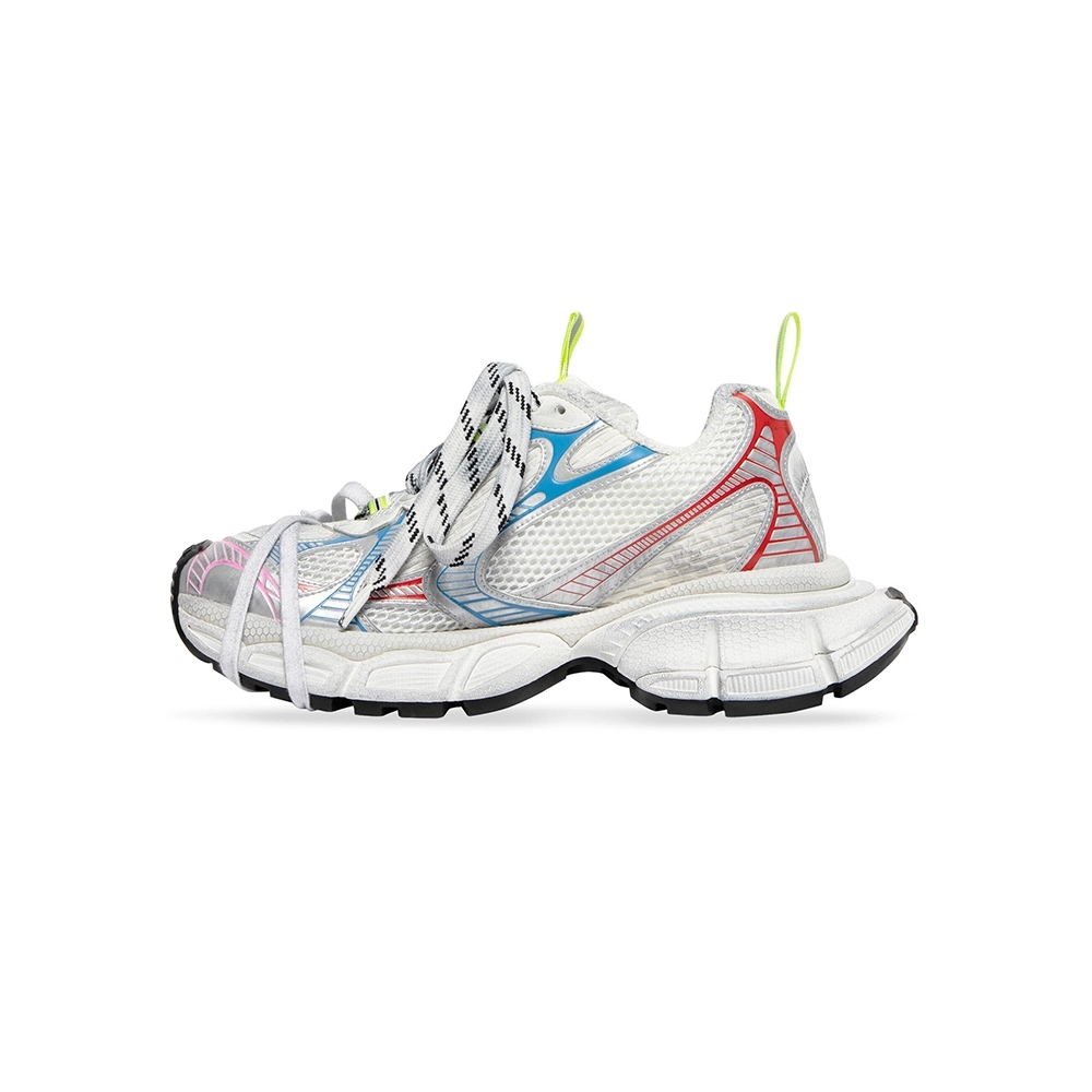 Balenciaga 3XL Sneaker WornOut White Blue Red,BALENCIAGA 3XL SNEAKER,BALENCIAGA