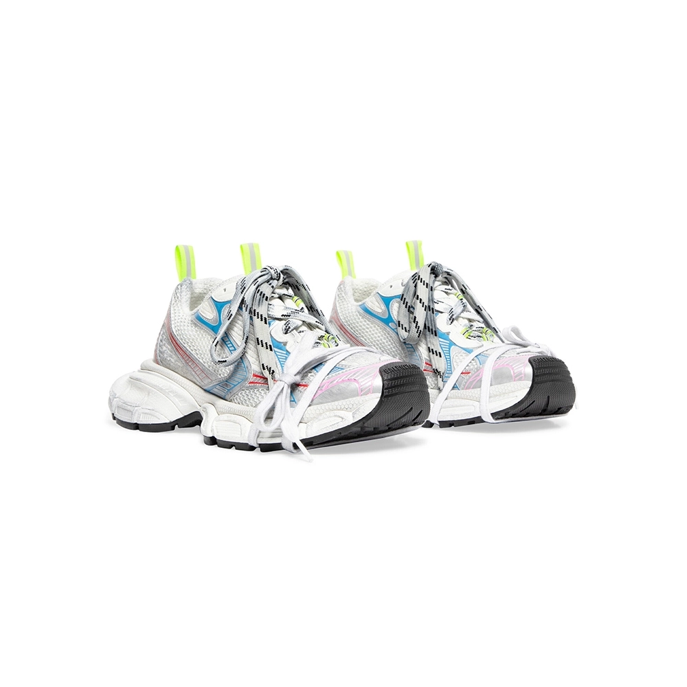 Balenciaga 3XL Sneaker WornOut White Blue Red,BALENCIAGA 3XL SNEAKER,BALENCIAGA