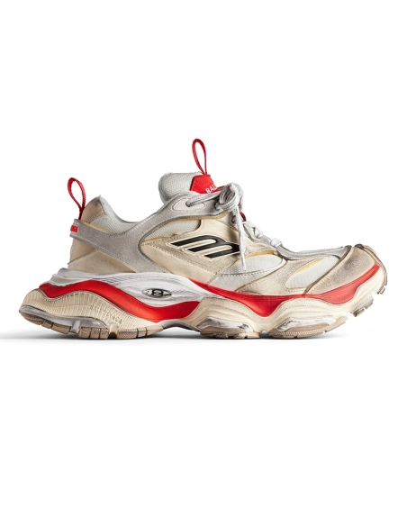 Balenciaga Cargo Sneaker in beige, grey and red,BALENCIAGA CARGO,BALENCIAGA