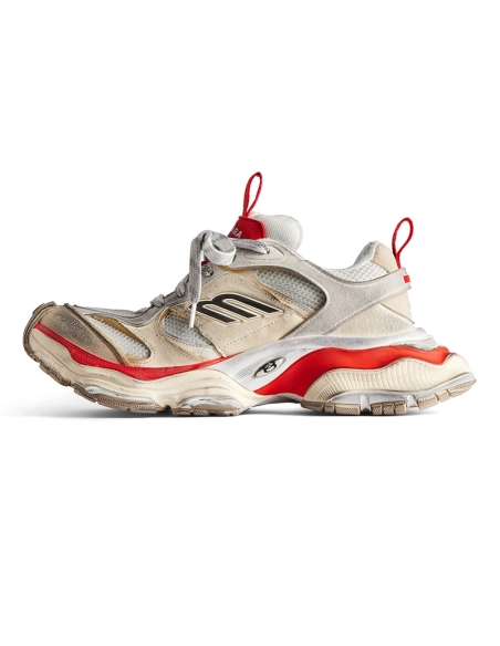 Balenciaga Cargo Sneaker in beige, grey and red,BALENCIAGA CARGO,BALENCIAGA