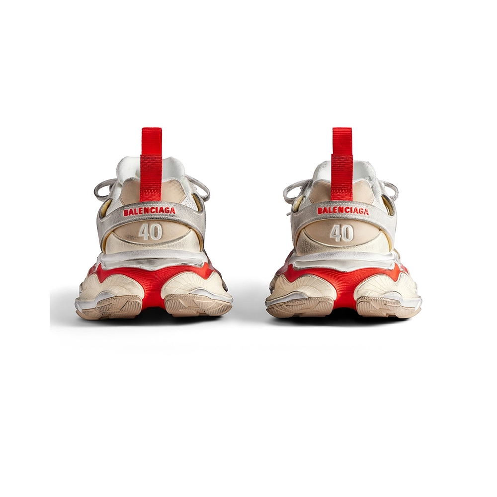 Balenciaga Cargo Sneaker in beige, grey and red,BALENCIAGA CARGO,BALENCIAGA