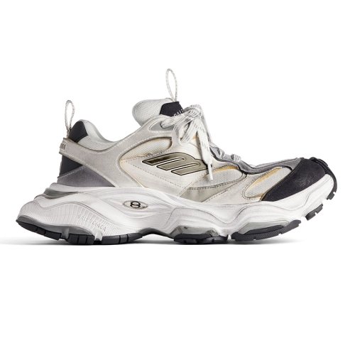 Balenciaga Cargo Sneaker in white and grey,BALENCIAGA CARGO,BALENCIAGA