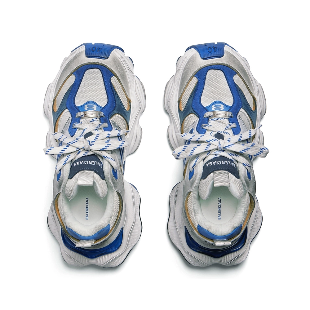 Balenciaga Cargo Sneaker in grey, white and blue,BALENCIAGA CARGO,BALENCIAGA