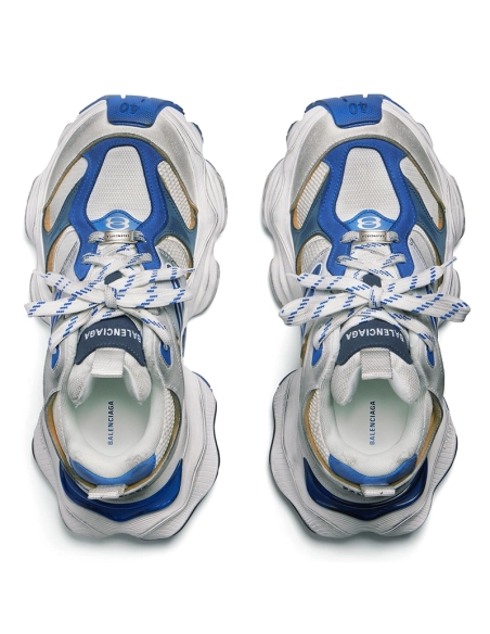 Balenciaga Cargo Sneaker in grey, white and blue,BALENCIAGA CARGO,BALENCIAGA