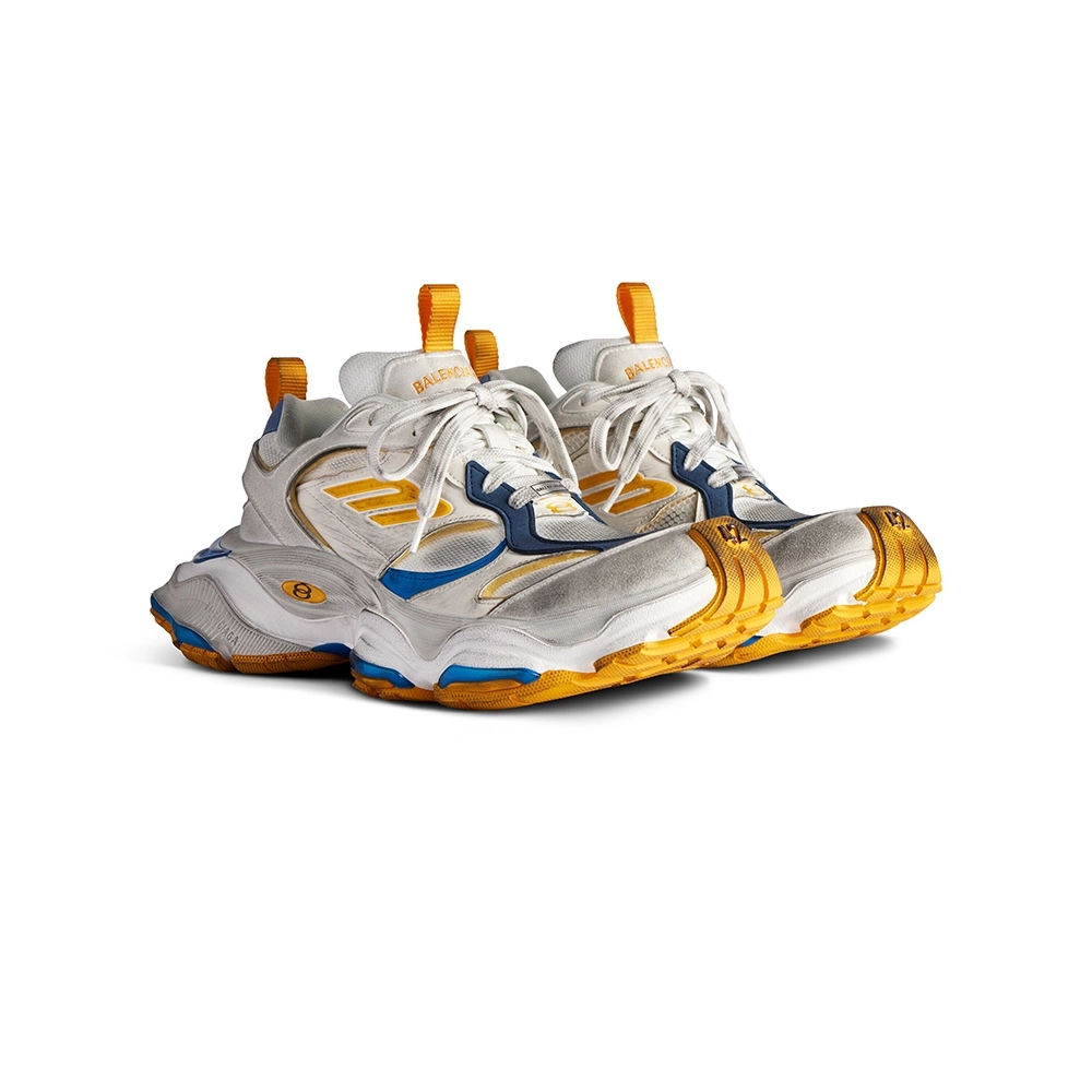 Balenciaga Cargo Sneaker in white, grey, orange and blue,BALENCIAGA CARGO,BALENCIAGA