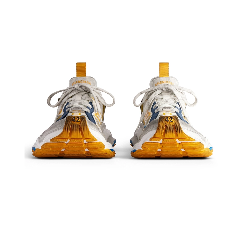 Balenciaga Cargo Sneaker in white, grey, orange and blue,BALENCIAGA CARGO,BALENCIAGA