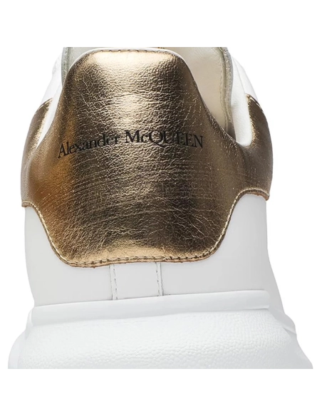 Alexander McQueen Oversized Sneaker White Gold,ALEXANDER MCQUEEN,Other Brand Reps Sneakers