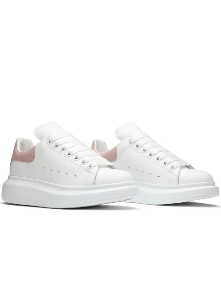 Alexander McQueen Wmns Oversized Sneaker White Patchouli 2019,ALEXANDER MCQUEEN,Other Brand Reps Sneakers