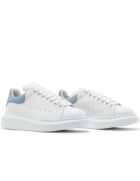Alexander McQueen Oversized Sneaker White Dream Blue,ALEXANDER MCQUEEN,Other Brand Reps Sneakers