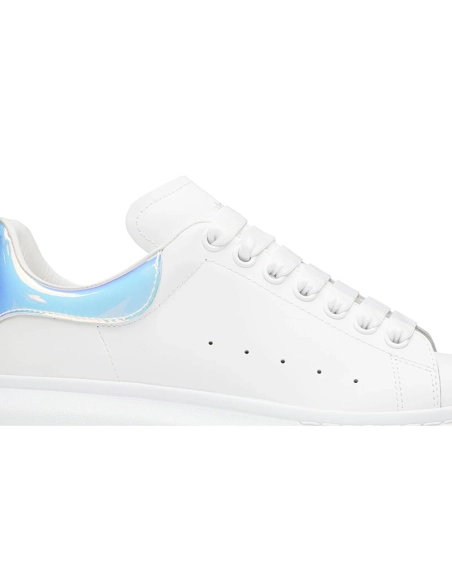Alexander McQueen Oversized Sneaker White Iridescent,ALEXANDER MCQUEEN,Other Brand Reps Sneakers