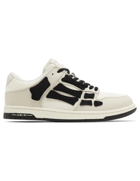 Amiri Skel Top Light Beige Black,AMIRI,Other Brand Reps Sneakers