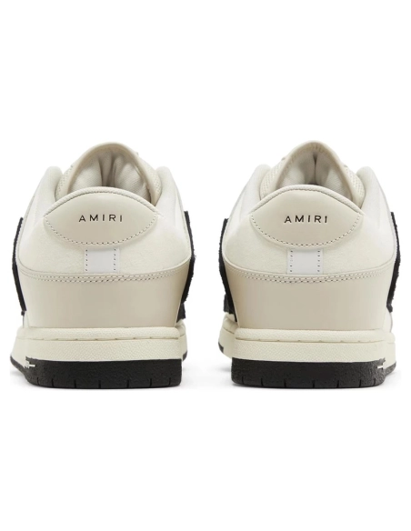 Amiri Skel Top Light Beige Black,AMIRI,Other Brand Reps Sneakers