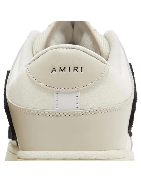 Amiri Skel Top Light Beige Black,AMIRI,Other Brand Reps Sneakers