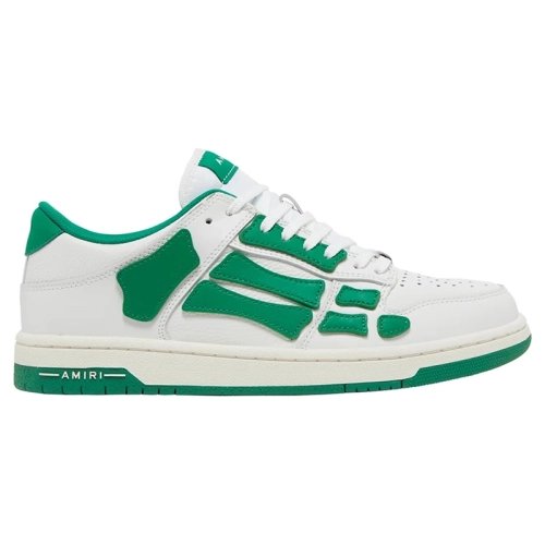Amiri Skel Top Low White Green,AMIRI,Other Brand Reps Sneakers
