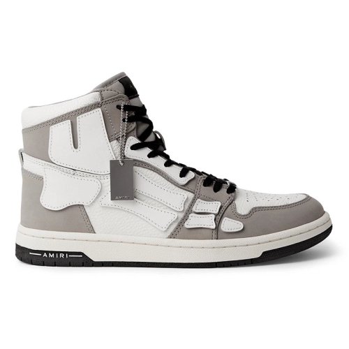 AMIRI SKELETON TOP SNEAKER GRAY WHITE,AMIRI,Other Brand Reps Sneakers
