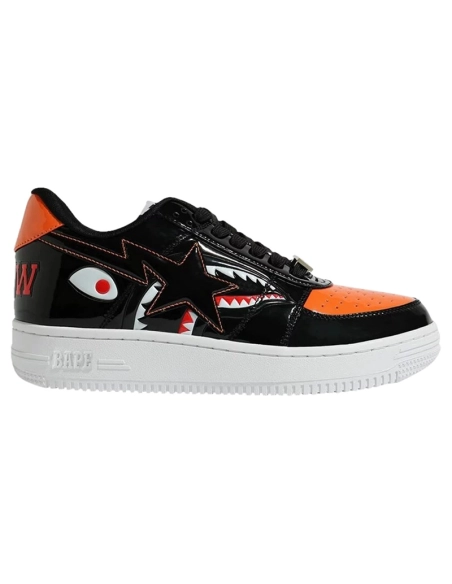 Bapesta Low Mad Shark Black,BAPE SNEAKER,Other Brand Reps Sneakers