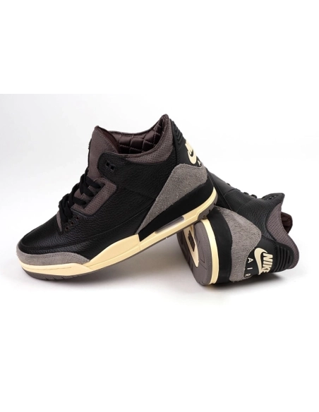 A Ma Maniere x Air Jordan 3 Retro Black Violet Ore FZ4811-001,AIR JORDAN 3,Air Jordan