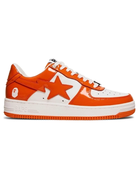 Bapesta Orange,BAPE SNEAKER,Other Brand Reps Sneakers