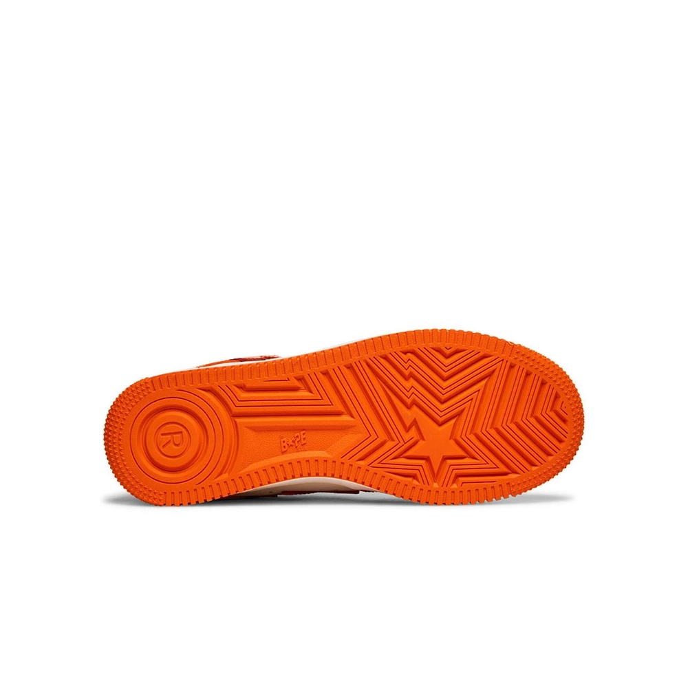 Bapesta Orange,BAPE SNEAKER,Other Brand Reps Sneakers