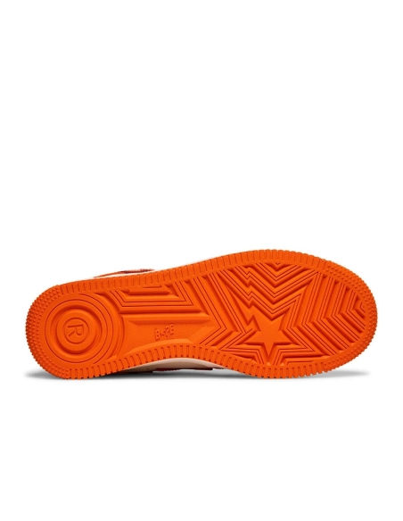 Bapesta Orange,BAPE SNEAKER,Other Brand Reps Sneakers