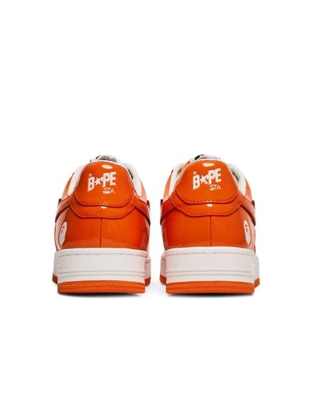 Bapesta Orange,BAPE SNEAKER,Other Brand Reps Sneakers