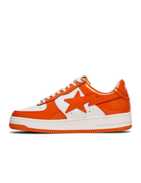 Bapesta Orange,BAPE SNEAKER,Other Brand Reps Sneakers