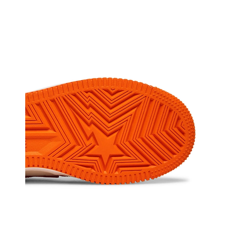 Bapesta Orange,BAPE SNEAKER,Other Brand Reps Sneakers