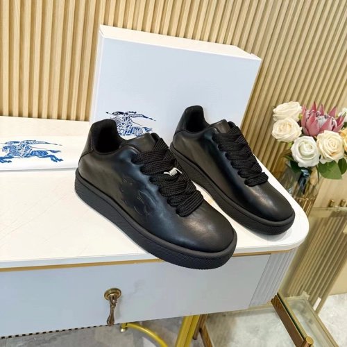 Burberry Leather Box Reps Sneakers BLACK,BURBERRY SNEAKERS,Other Brand Reps Sneakers