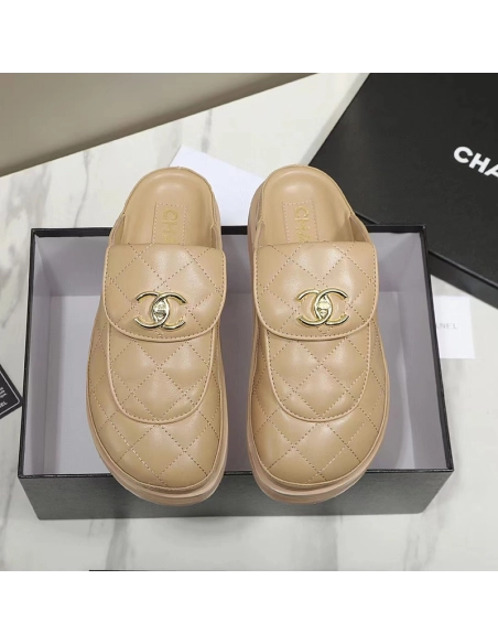 CHANEL CC Turnlock Mules,CHANEL SNEAKERS,Other Brand Reps Sneakers