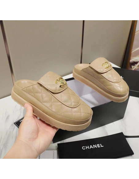 CHANEL CC Turnlock Mules,CHANEL SNEAKERS,Other Brand Reps Sneakers