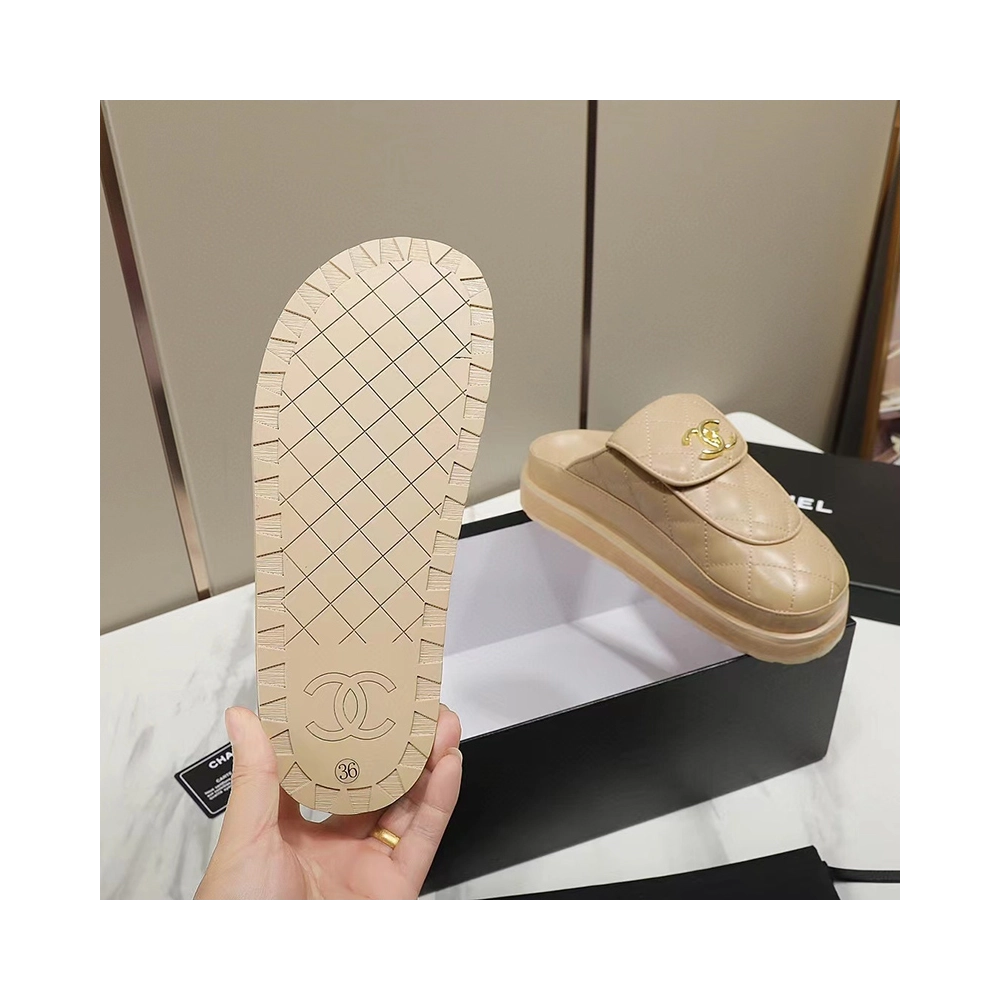 CHANEL CC Turnlock Mules,CHANEL SNEAKERS,Other Brand Reps Sneakers