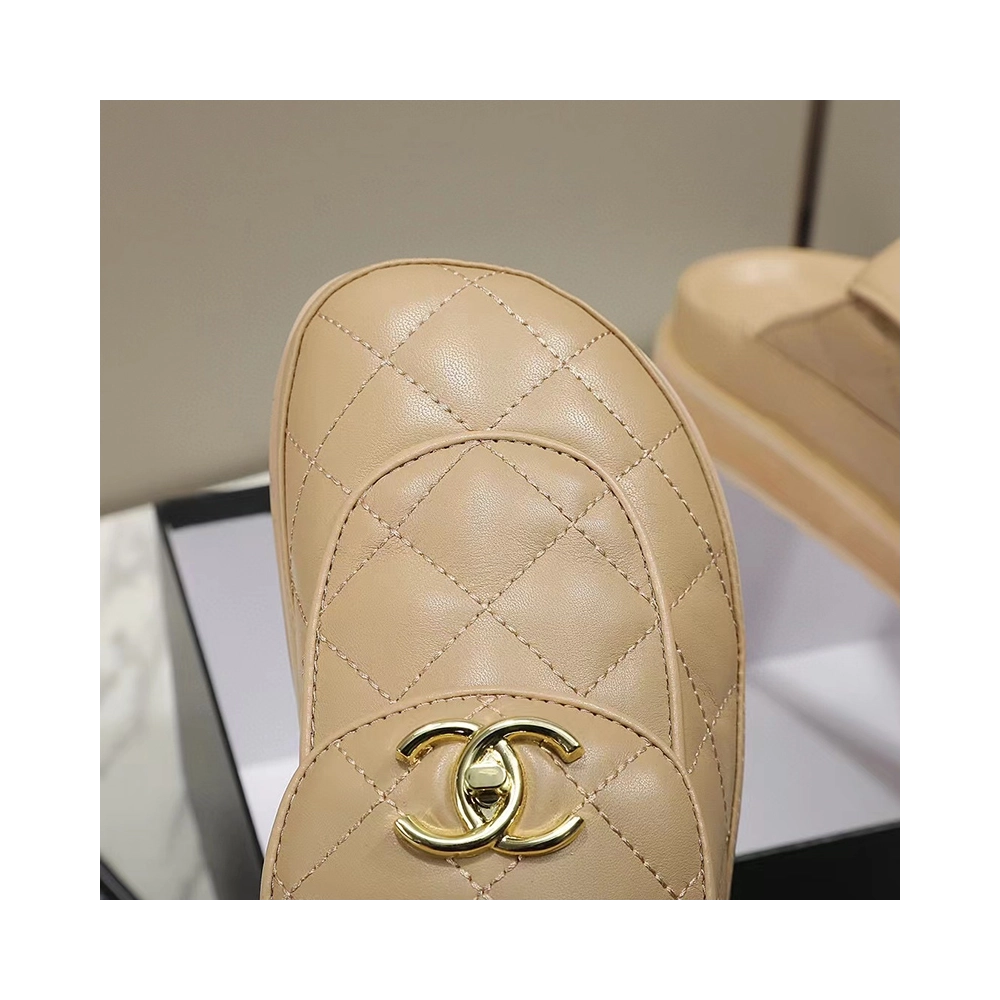 CHANEL CC Turnlock Mules,CHANEL SNEAKERS,Other Brand Reps Sneakers
