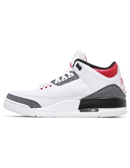 Jordan 3 Retro SET CO.JP Fire Red Denim CZ6433 100,AIR JORDAN 3,Air Jordan