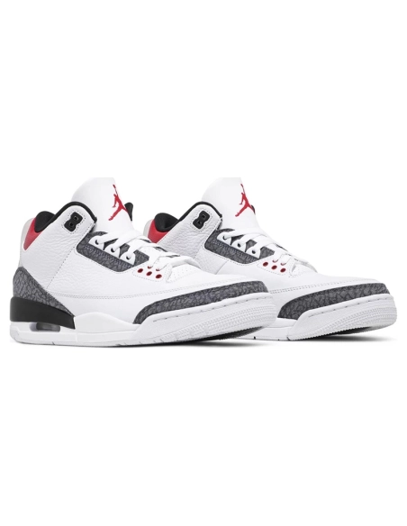 Jordan 3 Retro SET CO.JP Fire Red Denim CZ6433 100,AIR JORDAN 3,Air Jordan