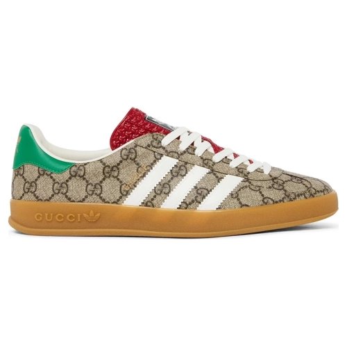 Adidas X Gucci Gazelle Beige GG Monogram,GUCCI SHOES Reps,Other Brand Reps Sneakers