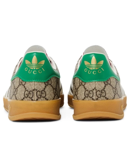 Adidas X Gucci Gazelle Beige GG Monogram,GUCCI SHOES Reps,Other Brand Reps Sneakers