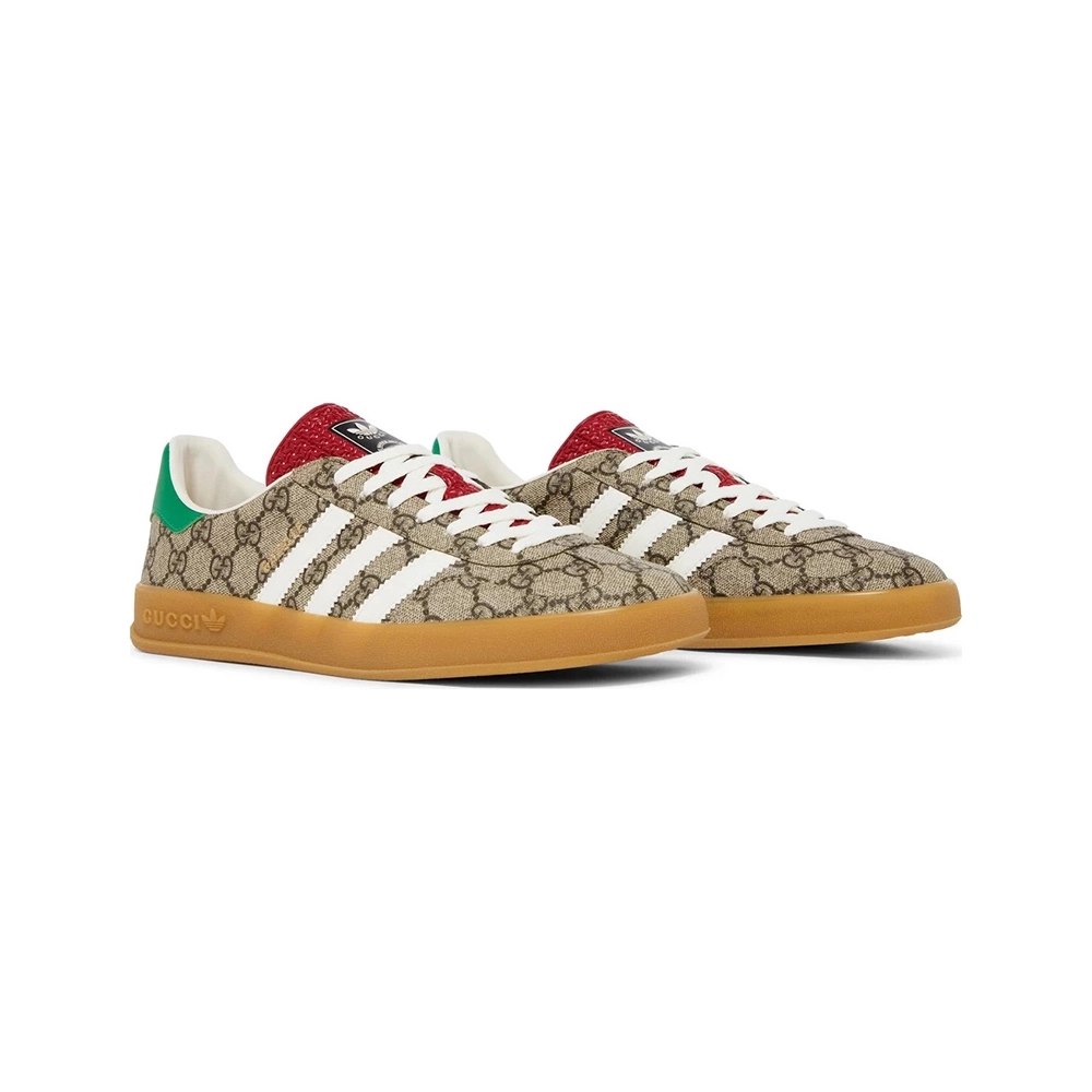 Adidas X Gucci Gazelle Beige GG Monogram,GUCCI SHOES Reps,Other Brand Reps Sneakers
